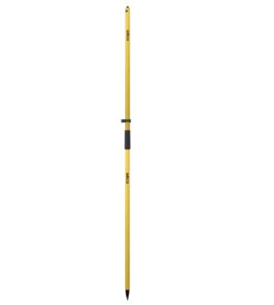 114. 2 m Two Piece GPS Rover Rod Standard Yellow 1