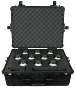 185. 10 Piece Scanner Sphere and Magnet Kit in Hard Case