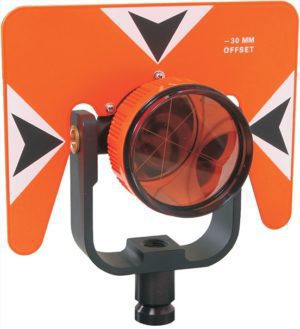 78. 62 mm Standard Prism Assembly with 5.5 x 7 inch Target Flo Orange with Black 1