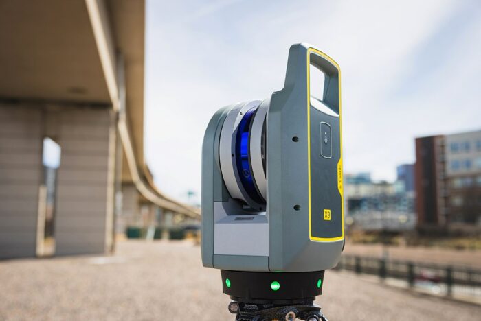 The Trimble X9 3D laser scanner